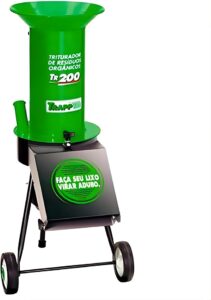 Triturador TRAPP TR200 Orgânico com Motor 1,5HP MONOFÁSICO É Bom