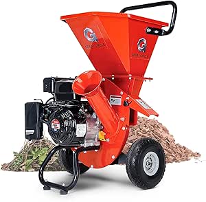 GreatCircleUSA Madeira Chipper Triturador Mulcher Serviço Pesado 212Cc É Bom VEJA AQUI Se Compensa Comprar